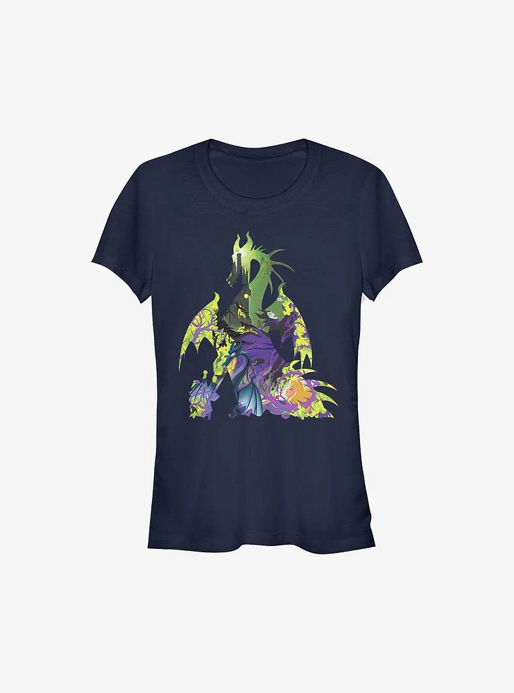 Disney Villains Maleficent Dragon Form Girls T-Shirt