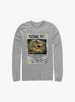 Jurassic Park Missing Pet Long-Sleeve T-Shirt