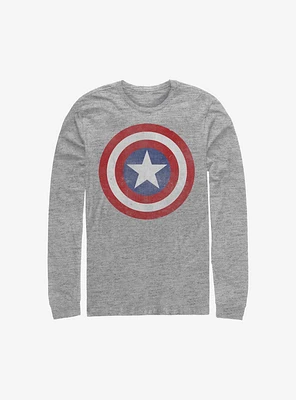 Marvel Captain America Classic Long-Sleeve T-Shirt