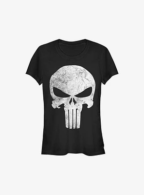 Marvel Punisher Distresskull Girls T-Shirt