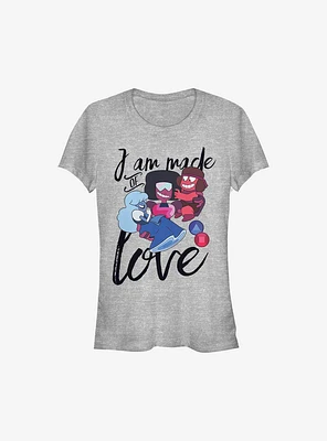 Steven Universe I Am Made Of Love Girls T-Shirt