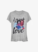 Steven Universe I Am Made Of Love Girls T-Shirt