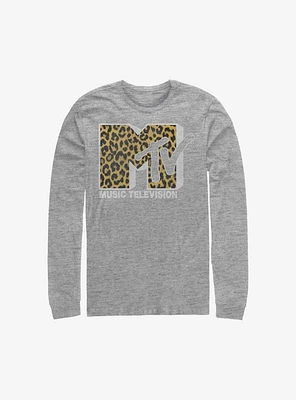 MTV Cheeta Logo Long-Sleeve T-Shirt