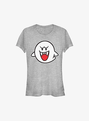 Nintendo Straight Up Boo Girls T-Shirt