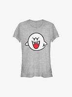 Nintendo Straight Up Boo Girls T-Shirt
