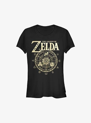 Nintendo The Legend Of Zelda Emblem Cir Girls T-Shirt