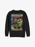 Marvel Spider-Man Comic Crew Sweatshirt