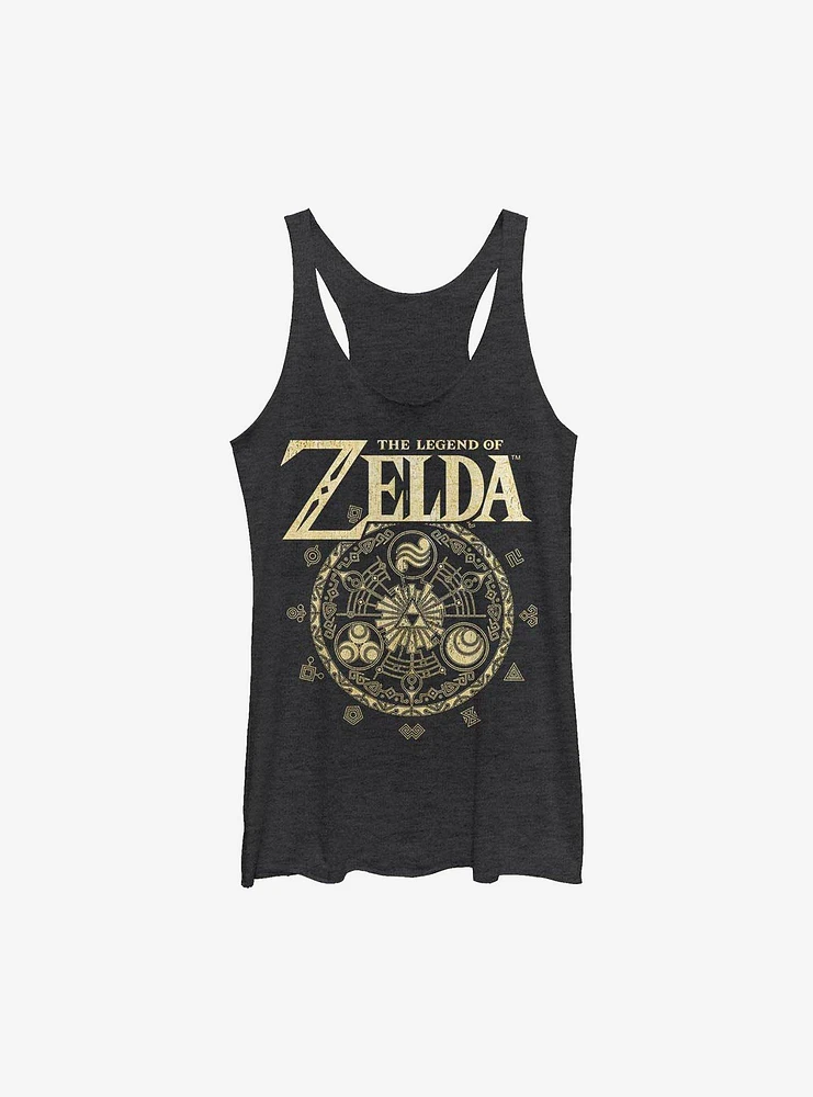 Nintendo The Legend Of Zelda Emblem Cir Girls Tank