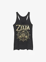 Nintendo The Legend Of Zelda Emblem Cir Girls Tank