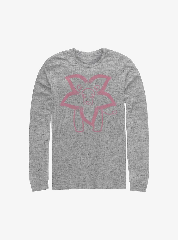 Steven Universe Lion Long-Sleeve T-Shirt