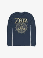 Nintendo The Legend Of Zelda Emblem Circle Long-Sleeve T-Shirt