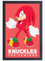 Sonic The Hedgehog Modern Character Knuckles Poster