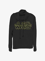 Star Wars Simplified Cowlneck Long-Sleeve Girls Top