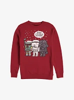 Star Wars Boba It's Cold Crew Sweatshirt