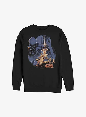 Star Wars Stellar Vintage Crew Sweatshirt