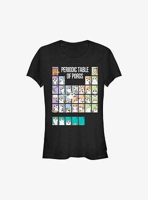 Star Wars: The Last Jedi Porg Table Girls T-Shirt