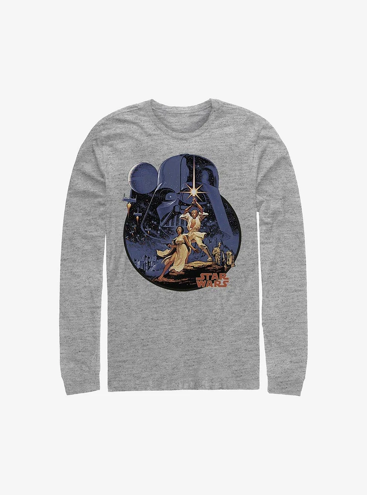 Star Wars Stellar Vintage Long-Sleeve T-Shirt