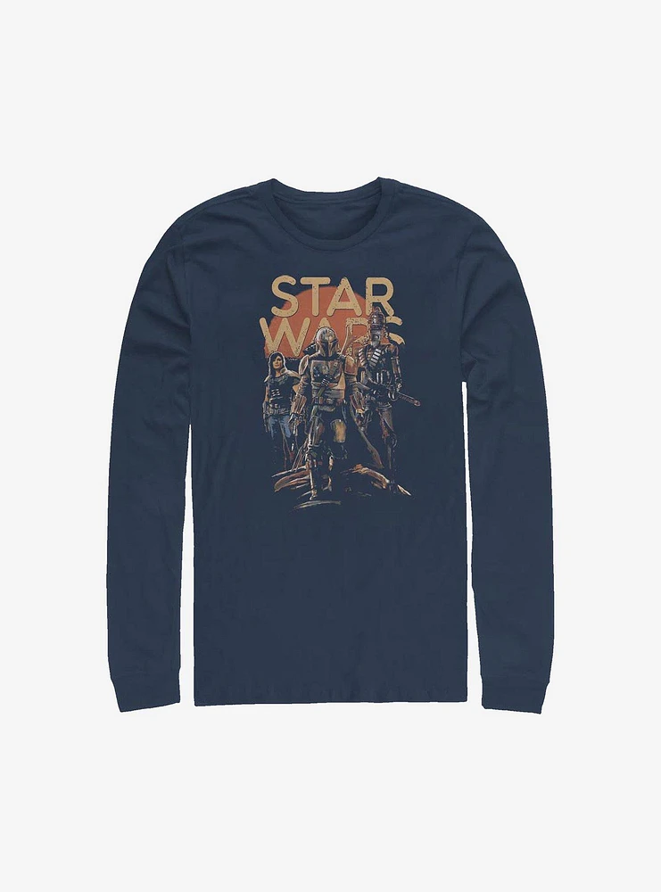 Star Wars The Mandalorian Few Credits More Long-Sleeve T-Shirt