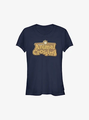 Animal Crossing Logo Girls T-Shirt