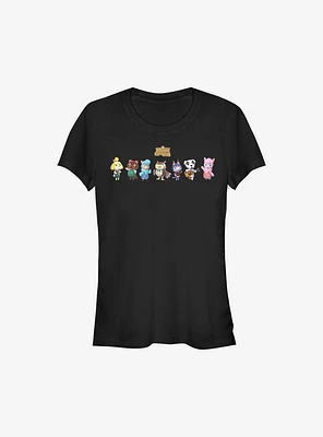 Nintendo Animal Crossing Main Players Girls T-Shirt