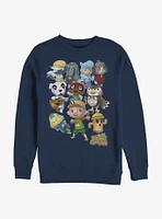 Nintendo Animal Crossing Welcome Crew Sweatshirt