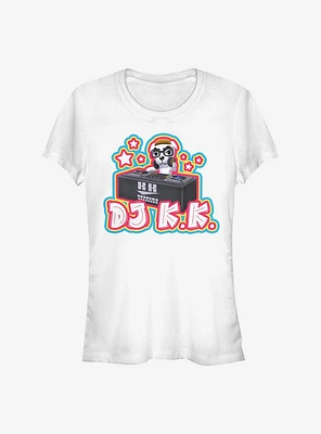 Nintendo Animal Crossing DJ K.K. Japanese Pop Girls T-Shirt