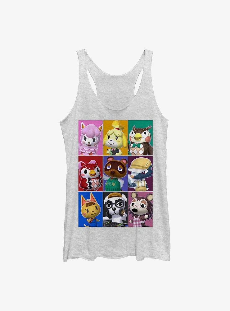 Nintendo Animal Crossing Blocks Girls Tank