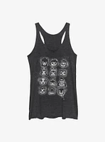 Nintendo Animal Crossing Villager Stencil Tilted Girls Tank