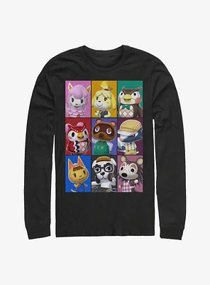 Nintendo Animal Crossing Blocks Long-Sleeve T-Shirt