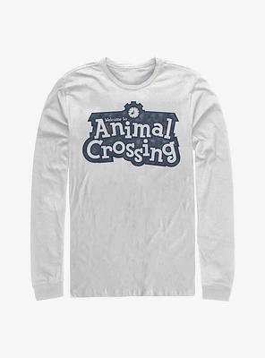 Animal Crossing Distressed Logo Long-Sleeve T-Shirt