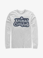 Animal Crossing Distressed Logo Long-Sleeve T-Shirt