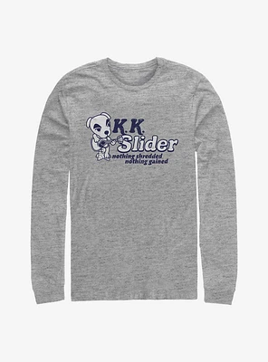 Animal Crossing K.K. Slider Nothing Shredded Gained Long-Sleeve T-Shirt