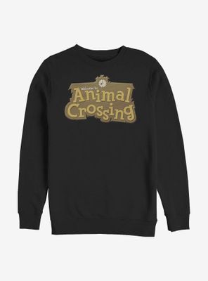 Animal Crossing Classic Welcome Sign Sweatshirt