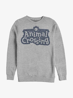 Animal Crossing Vintage Welcome Sign Sweatshirt