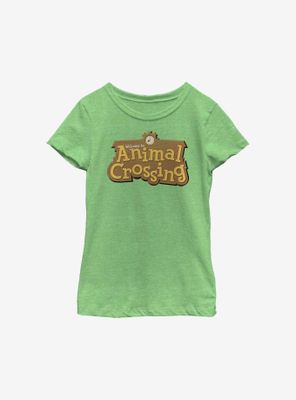 Animal Crossing Classic Welcome Sign Youth Girls T-Shirt