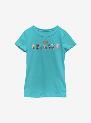 Animal Crossing Greetings Youth Girls T-Shirt