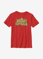 Animal Crossing Classic Welcome Sign Youth T-Shirt