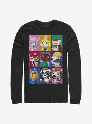 Animal Crossing Blocks Long-Sleeve T-Shirt