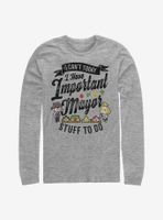 Animal Crossing Important Mayor Stuff Long-Sleeve T-Shirt