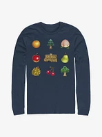 Animal Crossing Fruit And Trees Long-Sleeve T-Shirt
