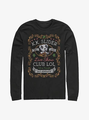 Animal Crossing K.K. Slider Poster Long-Sleeve T-Shirt