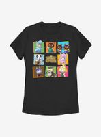 Animal Crossing Character Box Up Womens T-Shirt