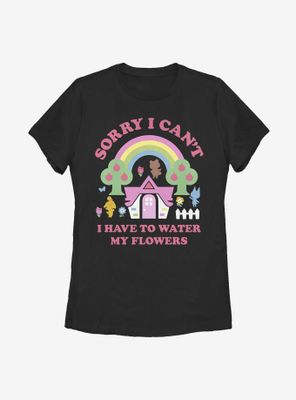Animal Crossing Have To Water My Flowers Womens T-Shirt