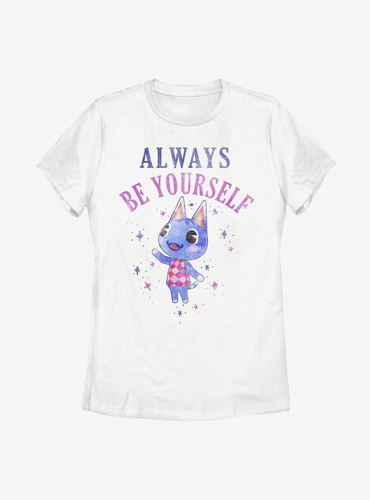 Animal Crossing Rosie Be Yourself Womens T-Shirt