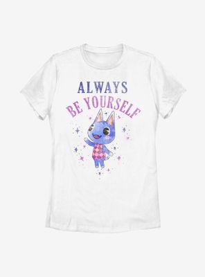 Animal Crossing Rosie Be Yourself Womens T-Shirt