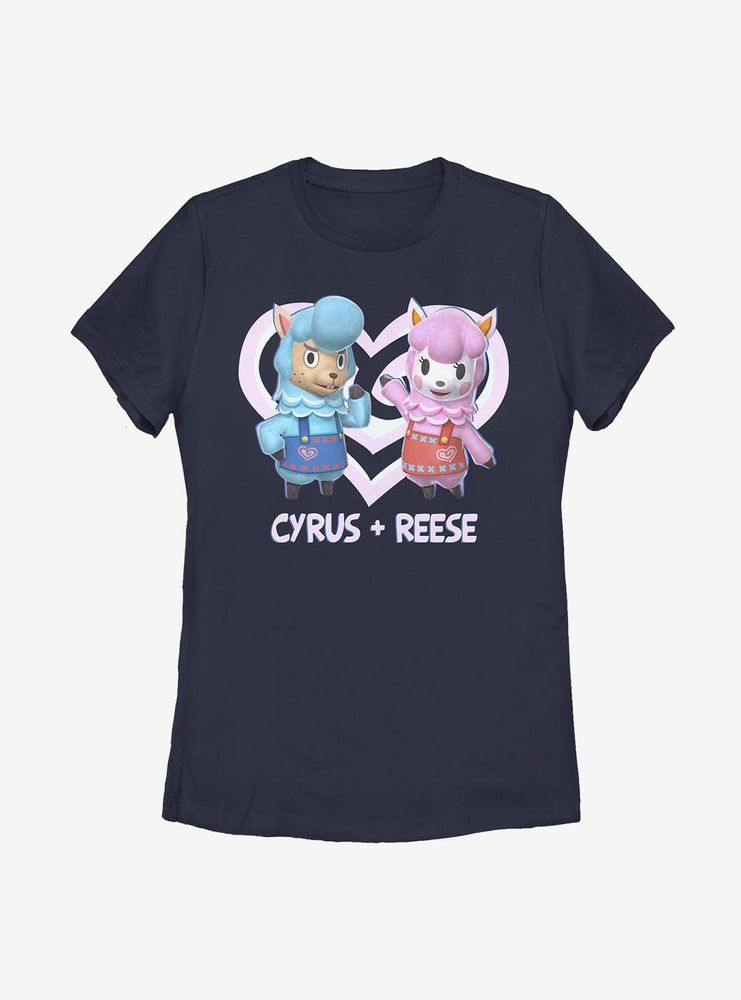Animal Crossing Cyrus And Reese Womens T-Shirt