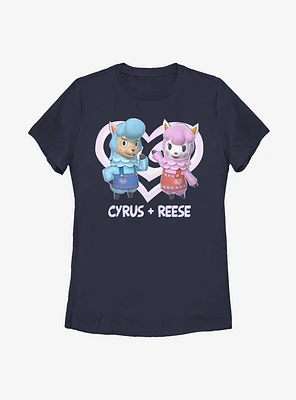 Animal Crossing Cyrus And Reese Womens T-Shirt