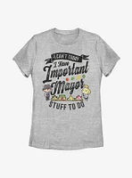 Animal Crossing Important Mayor Stuff Womens T-Shirt