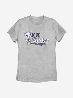 Animal Crossing K.K. Slider Nothing Shredded Womens T-Shirt