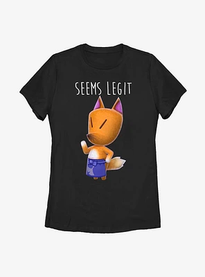 Animal Crossing Redd Seems Legit Womens T-Shirt